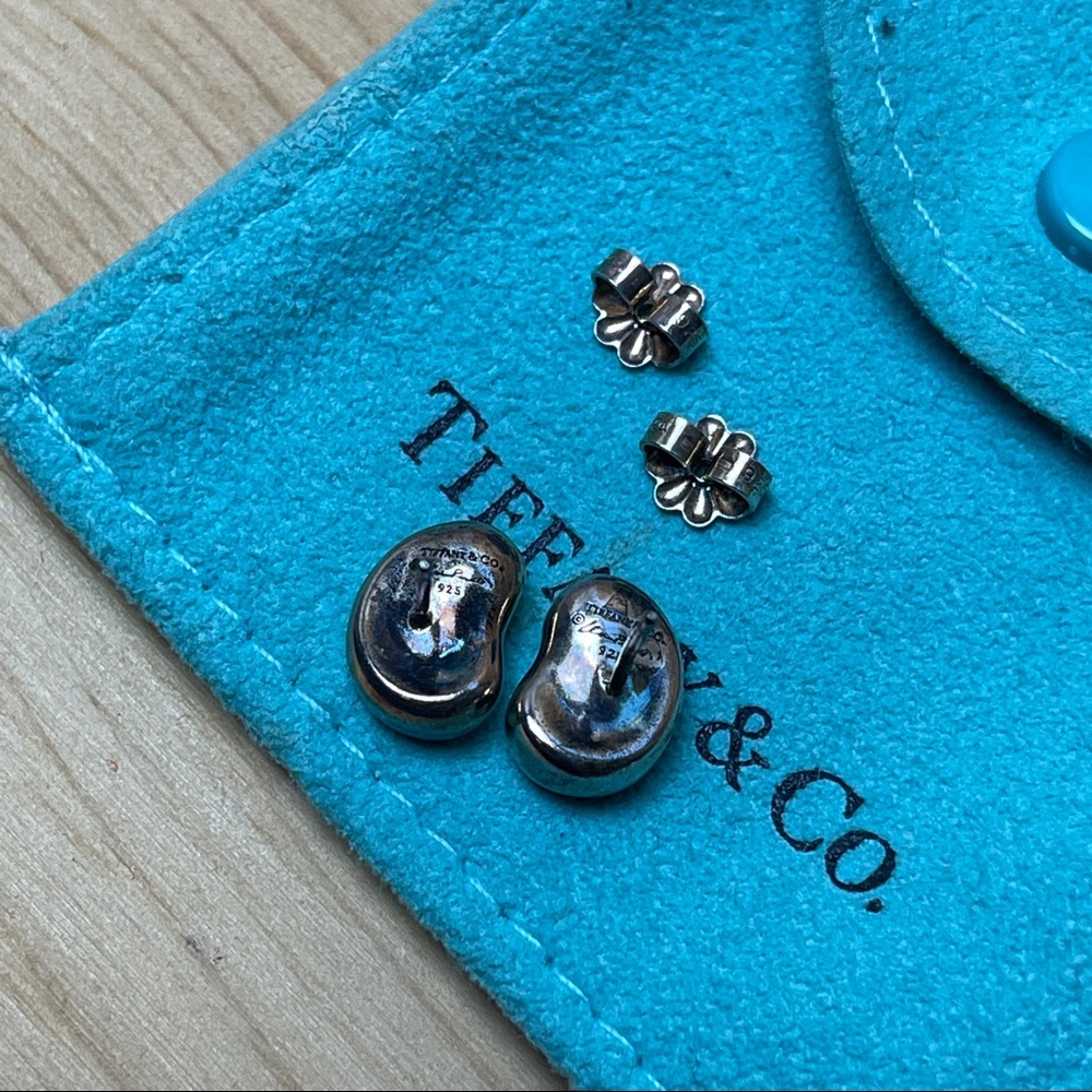 Tiffany & Co Elsa Peretti Bean Earrings